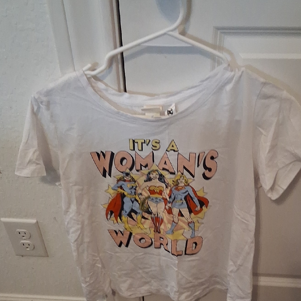 Women's White Graphic Tee